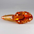 Olle Alberius (WWF 1974) Orange Glass Otter 18/7 cm  [Sample Images]