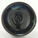 Isak Isaksson (2000s) Unique Chawan Bowl with Black  Glaze 11 cm  #16