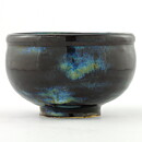 Isak Isaksson (2000s) Unique Chawan Bowl with Black  Glaze 11 cm  #16