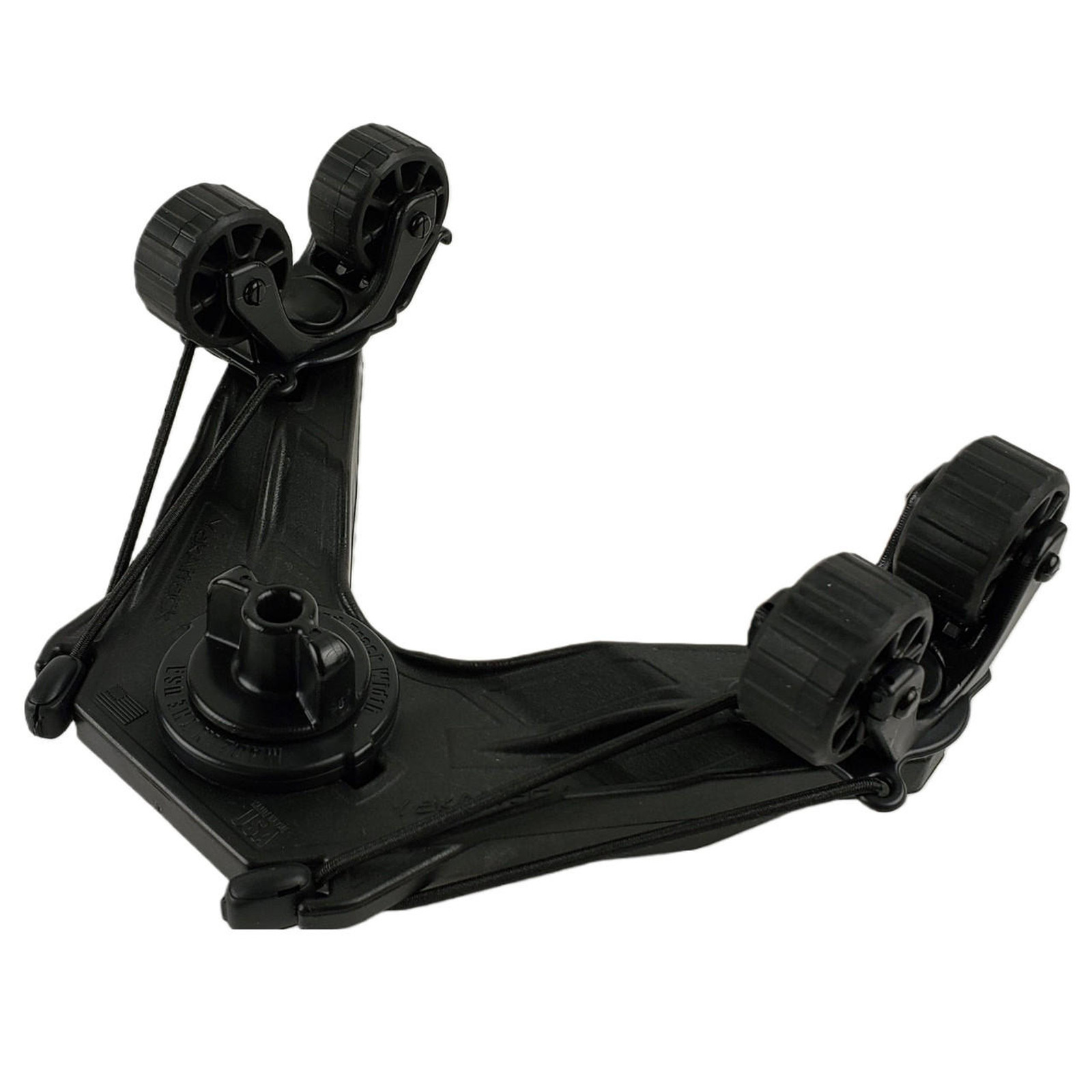 Yakattack - DoubleHeader with dual ParkNPole RotoGrips, Black - 4