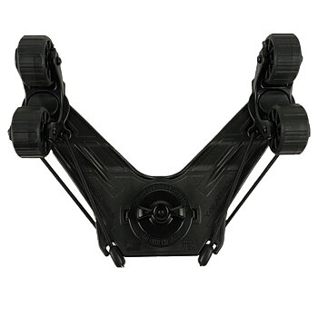 Yakattack - DoubleHeader with dual ParkNPole RotoGrips, Black