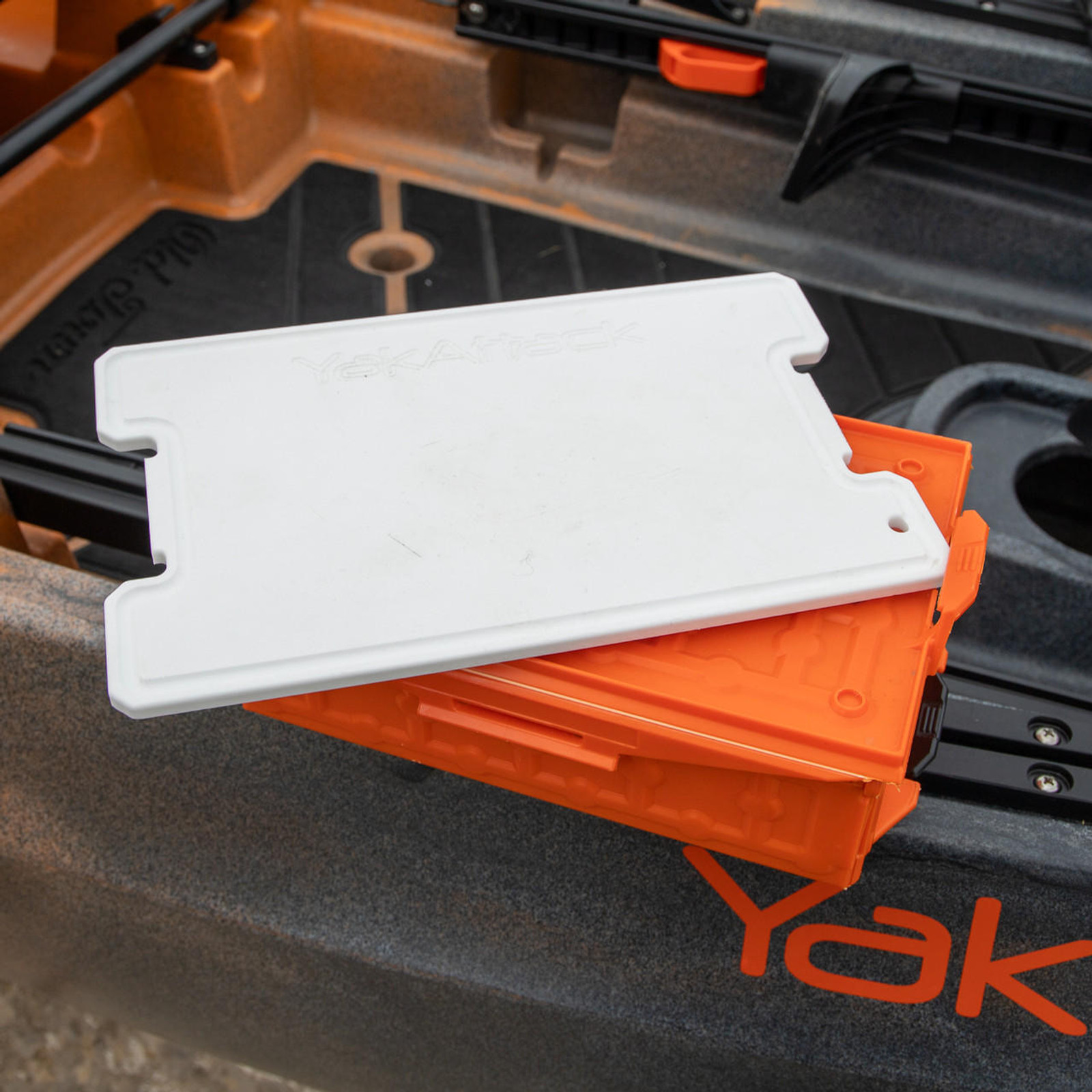 Yakattack - TracPak Cutting Board Attachment, White, 6.125inch x 10.25inch - 22