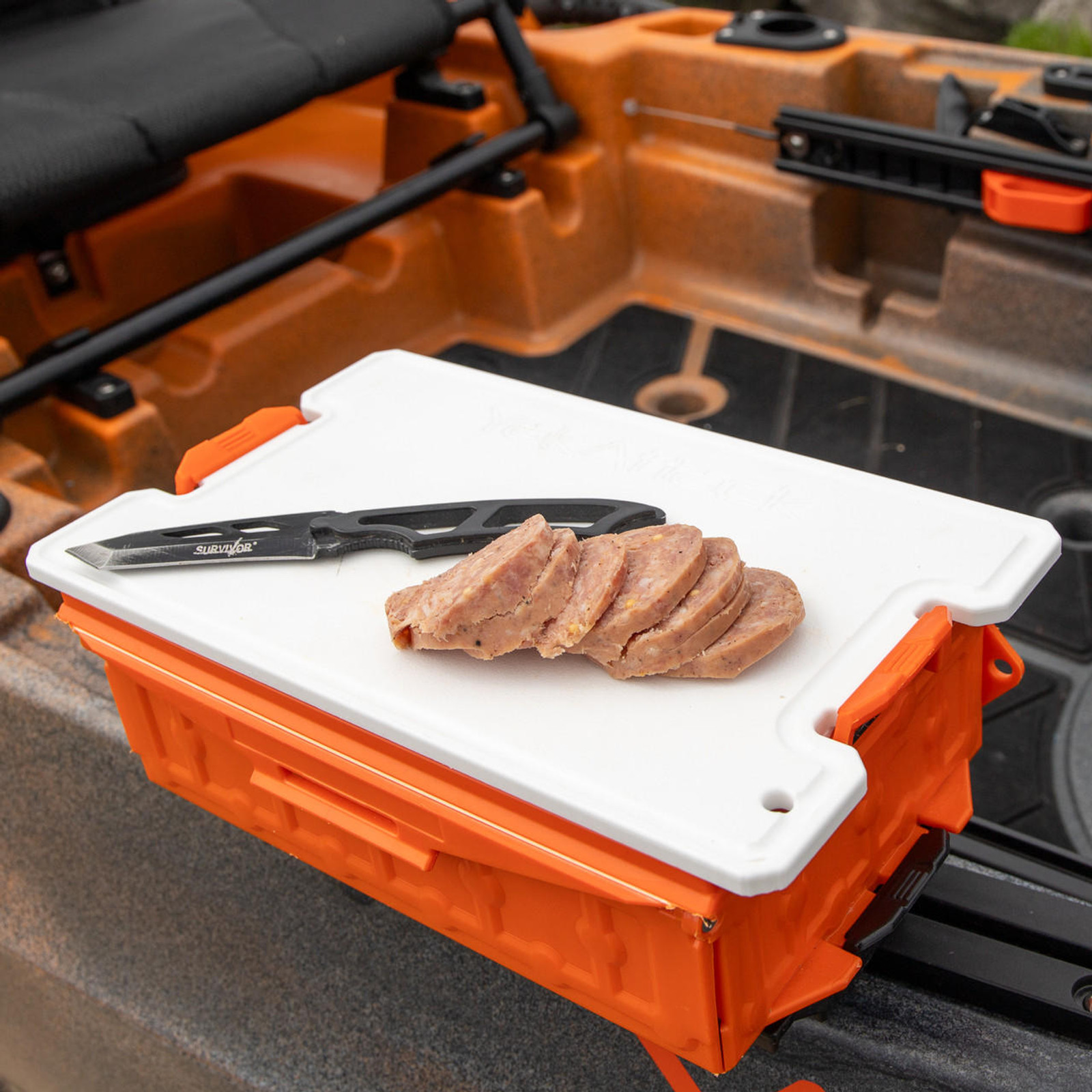 Yakattack - TracPak Cutting Board Attachment, White, 6.125inch x 10.25inch - 14