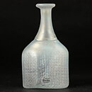 Bertil Vallien (Network 1978) White Bottle Vase 10 cm #48012 (3)