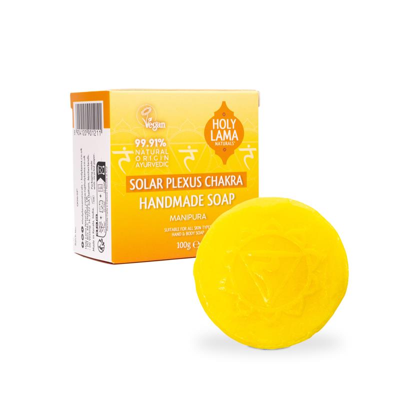 Holy Lama tvål solar plexus chakra 100 gram