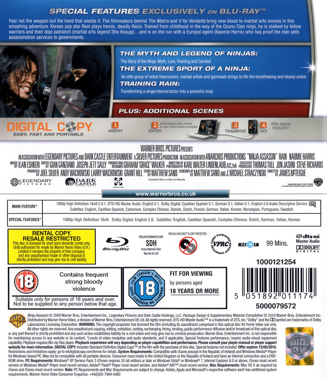 Ninja Assassin (Blu-ray) - 2