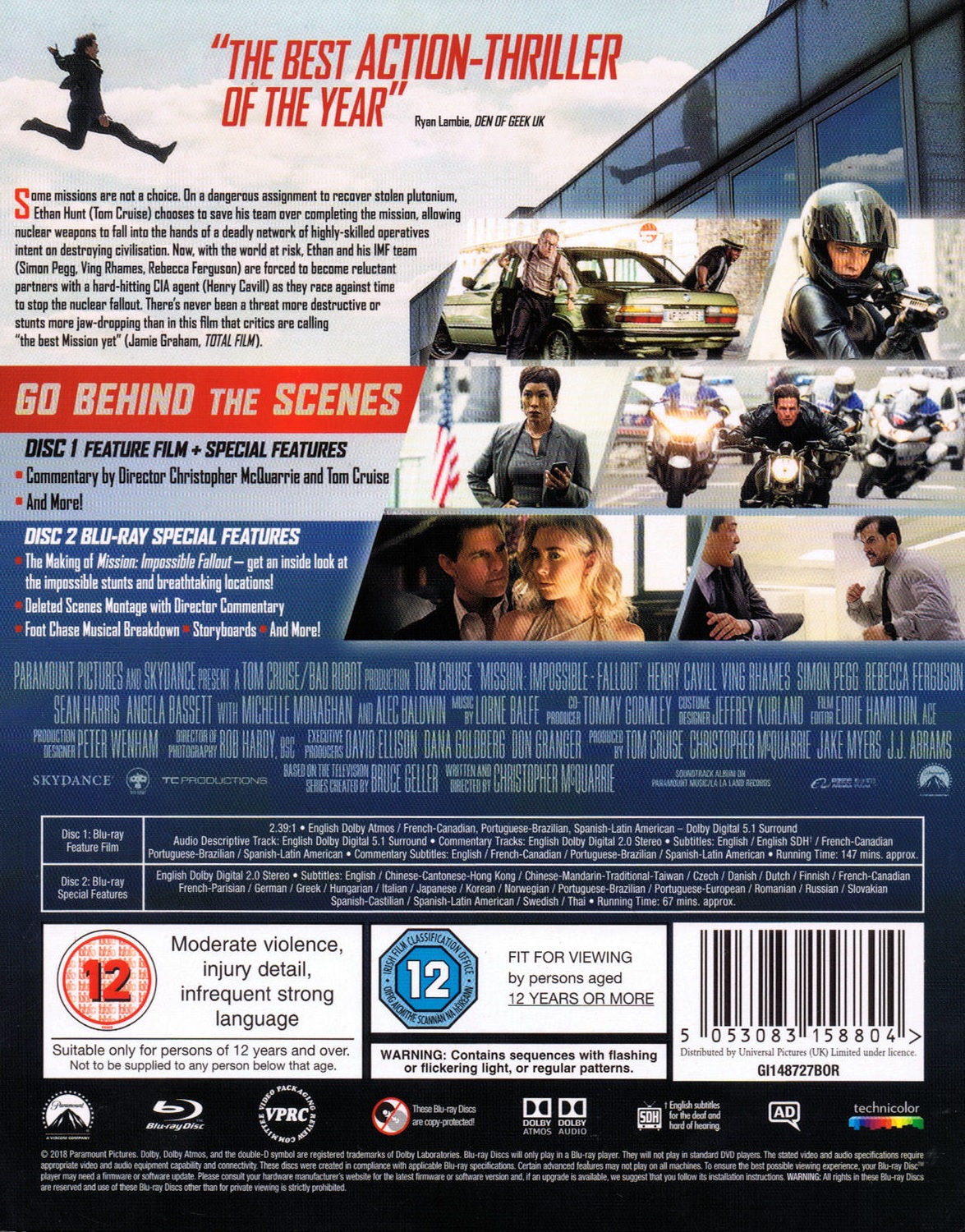 Mission: Impossible - Fallout (Blu-ray) - 2
