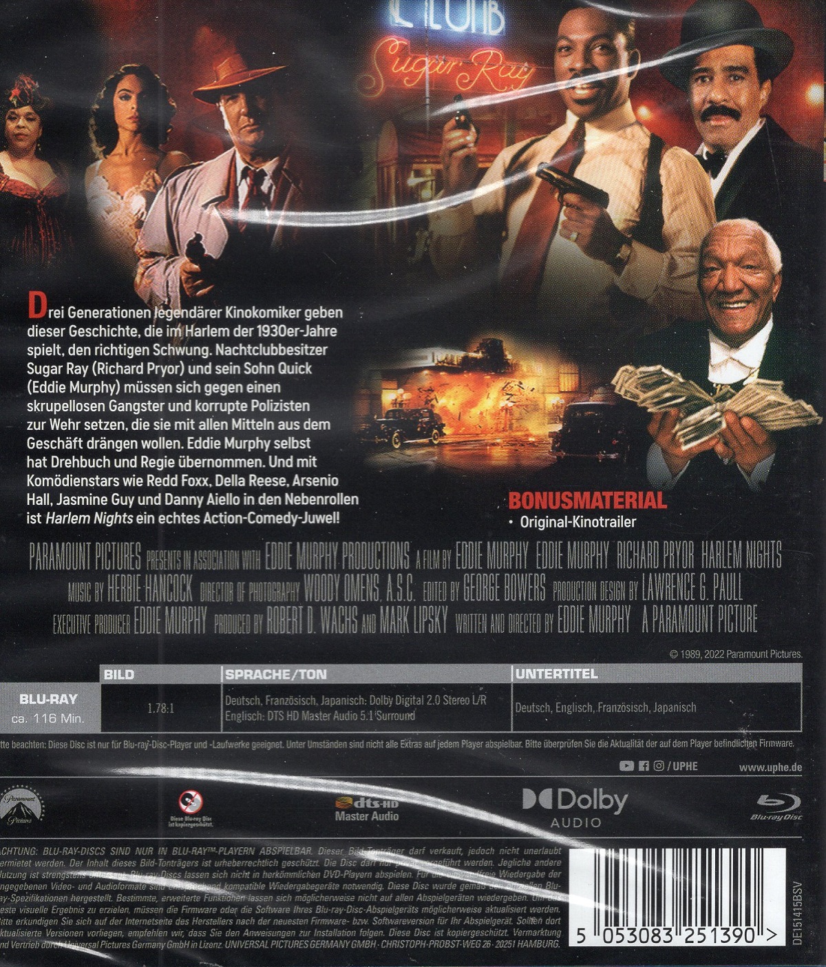 Harlem Nights (ej svensk text) (Blu-ray) - 2