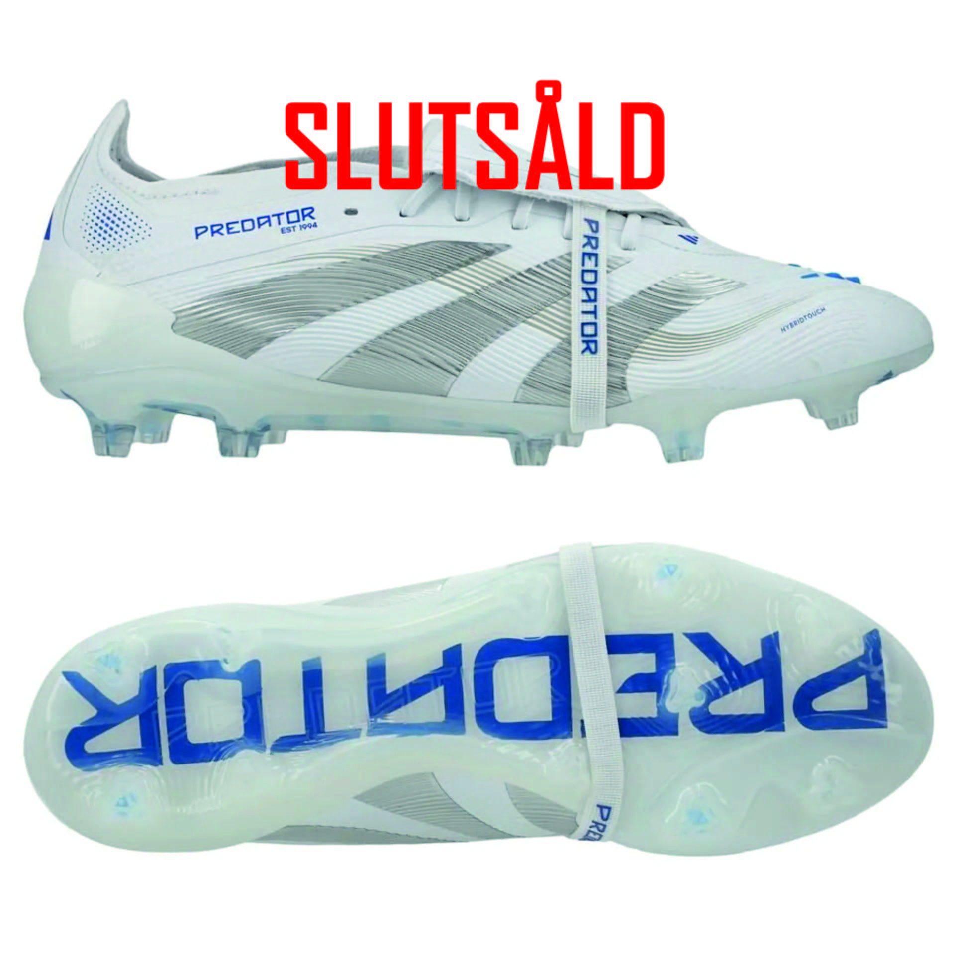 Adidas Predator Elite FT FG Vit/Silver/Blå