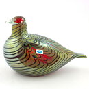 オイバ・トイッカ キジ Pheasant  ガラスの鳥 オブジェ 置物 1981年 22 cm (5)