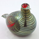 オイバ・トイッカ キジ Pheasant  ガラスの鳥 オブジェ 置物 1981年 22 cm (5)