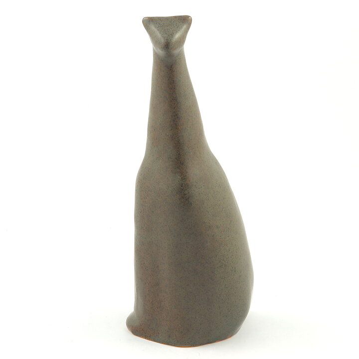 Åke Holm (1960s) Brown Modern Cat 24 cm