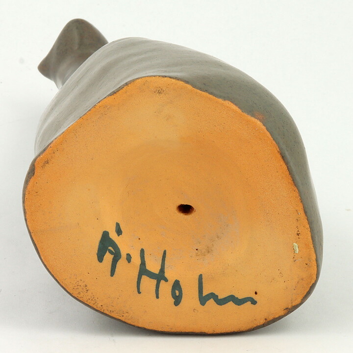 Åke Holm (1960s) Brown Modern Cat 24 cm
