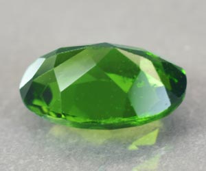 Gema de diópsido de cromo natural suelta, calibrada, de alta calidad, de 7 x 5 mm, de 0,74 ct - 2