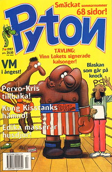 Pyton nr 7 1997, Smäckat sommarnummer 68 sidor