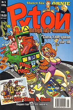 Pyton nr 5 1996, Slutet för Örnie