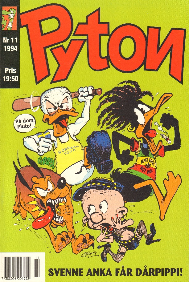 Pyton nr 11 1994, Svenne Anka får dårpippi!