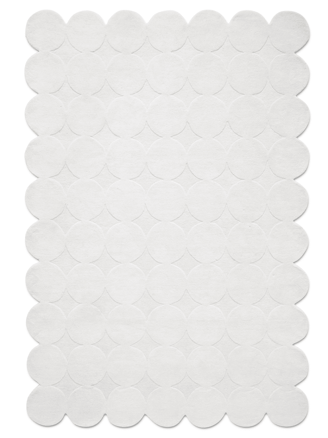 Måttbeställd matta Dots Off-White, 1.800 kr/ kvm - 2