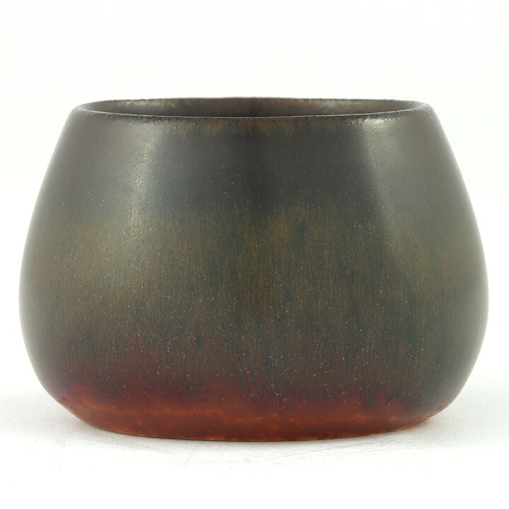 カールハリー・スタルハーネ  ブラウンのミニチュアボウル  4cm  1950年代  (#6) (3)