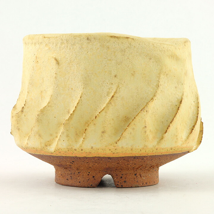 イサク・イサクソン  一点もの  黄色のボウル  茶碗  (10cm)  2000年代  #18