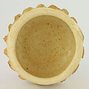 Isak Isaksson (2000s) Unique Chawan Bowl with Yellow Glaze 10 cm  #18
