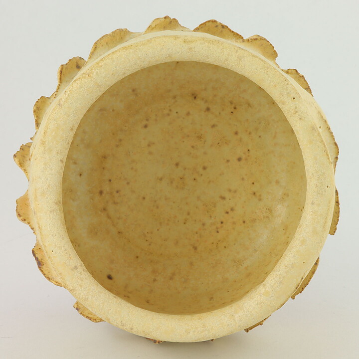 イサク・イサクソン  一点もの  黄色のボウル  茶碗  (10cm)  2000年代  #18
