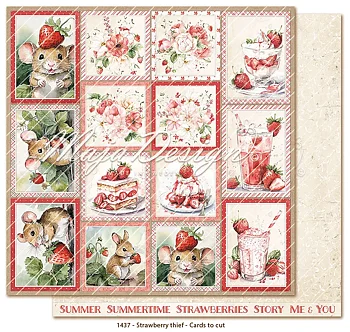 Maja Design Strawberry Thief - Cut-out-Cards