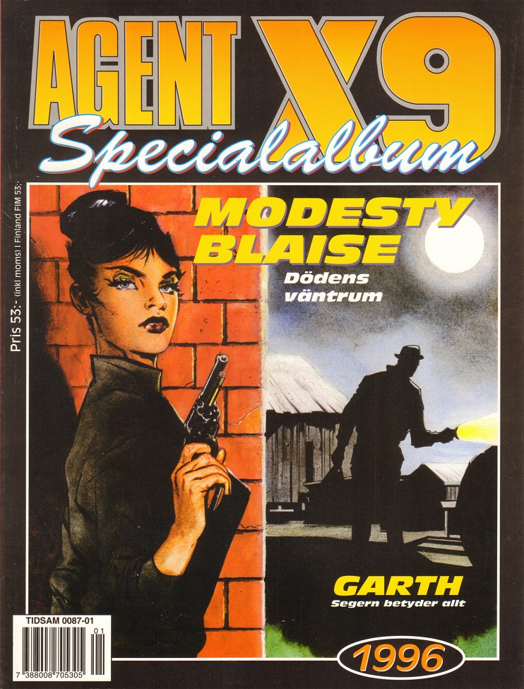 Agent X9 Specialalbum 1996, Modesty Blaise - Dödens väntrum