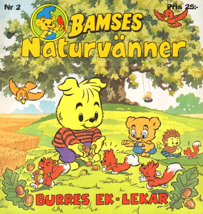 Bamses Naturvänner 2, Burres Ek-lekar