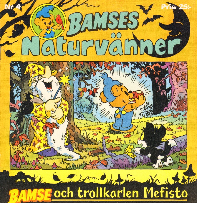 Bamses Naturvänner 4, Bamse och trollkarlen Mefisto