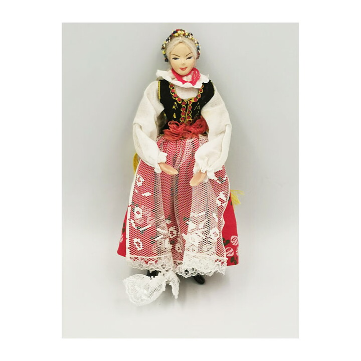 Toys Second Hand Vintage Polish Folk Costume Doll 1960s - 1970s