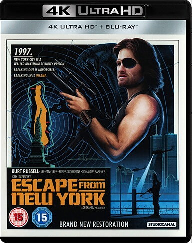 Escape From New York (BLU-RAY 4K ULTRA HD + BLU-RAY)