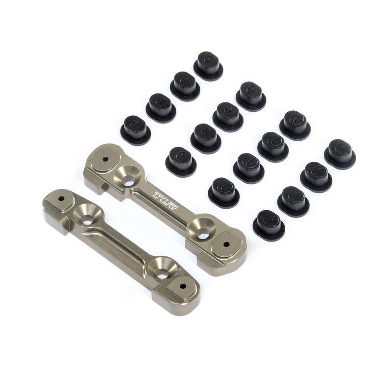 TLR Adjustable Front Hinge Pin Brace with Inserts: 8X, 8XE