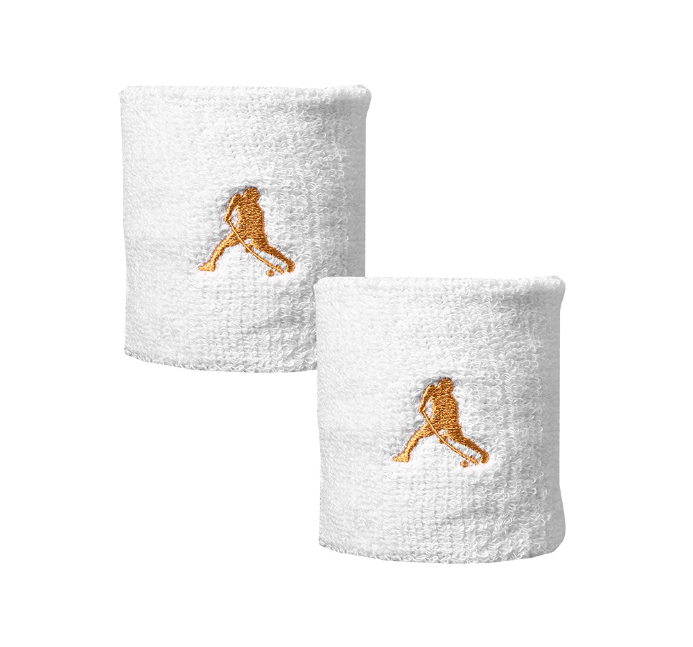 Fat Pipe Wristband Ace white / gold 2-pack