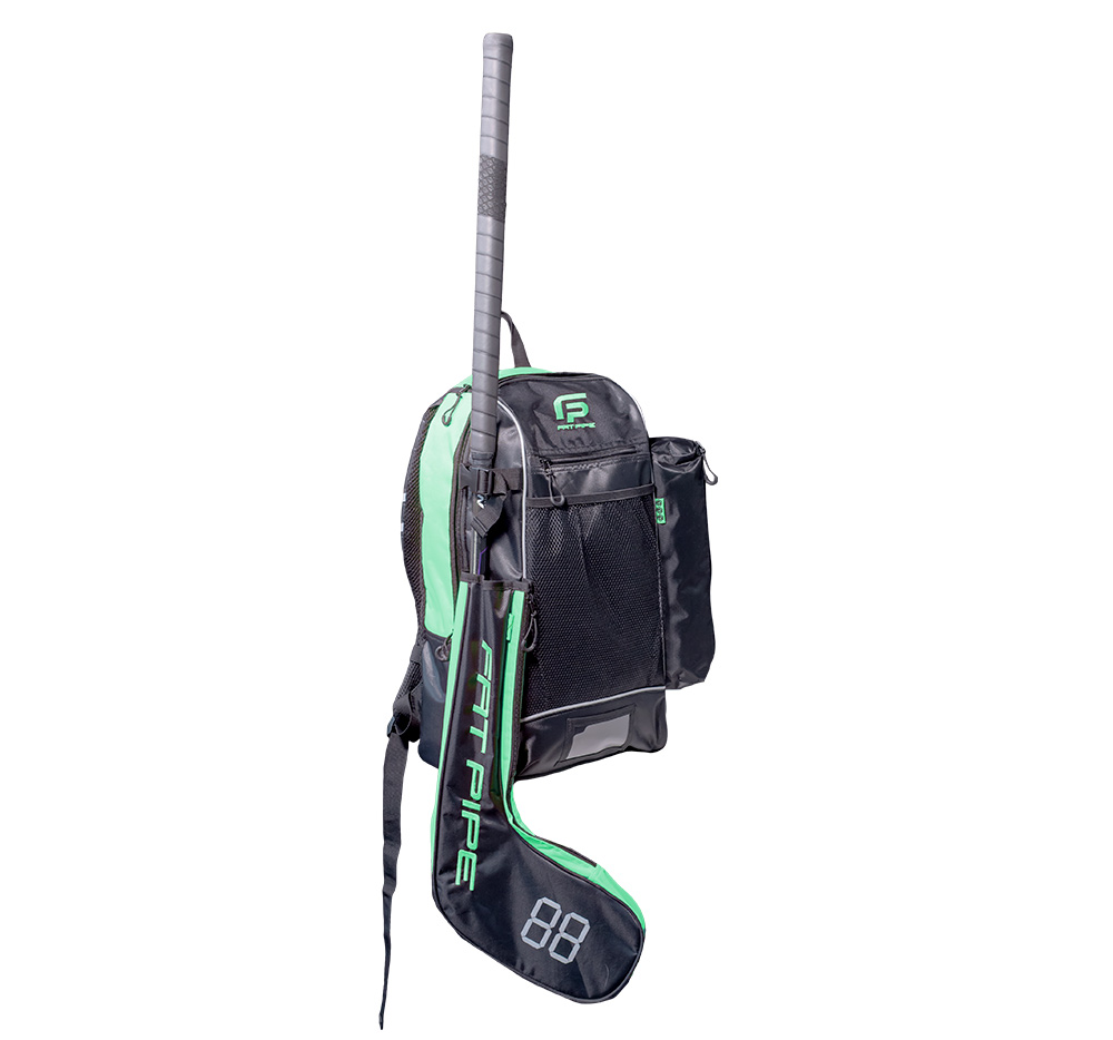 Fat Pipe Lux Stick Backpack black/fresh mint