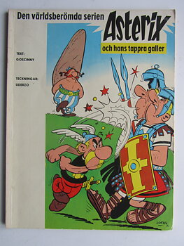 Asterix 01 Asterix och hans tappra galler 2:a upplagan Vg