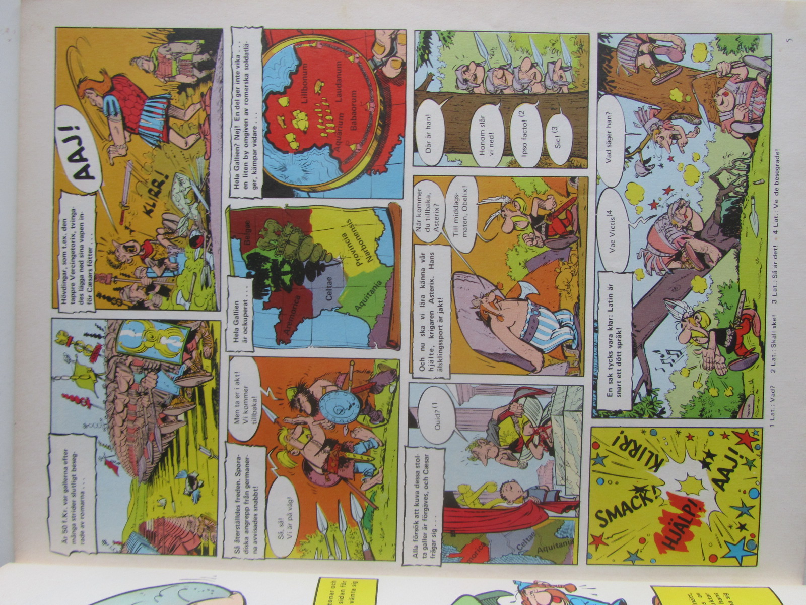 Asterix 01 Asterix och hans tappra galler 2:a upplagan Vg - 3