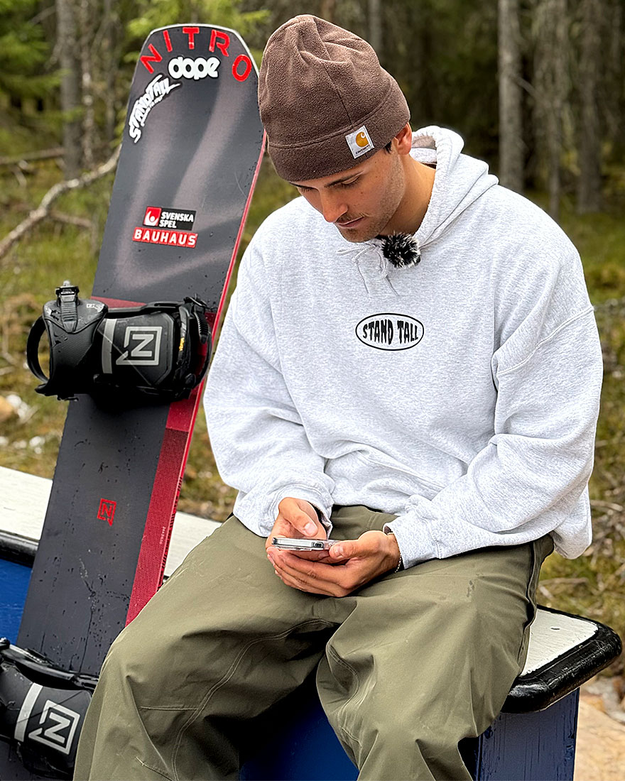 Stand Tall Hoodie - Fisheye Ash Grey - 4