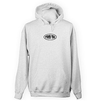 Stand Tall Hoodie - Fisheye Ash Grey