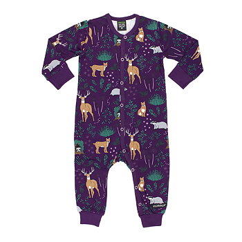 bodysuit WINTER FOREST GRAPE