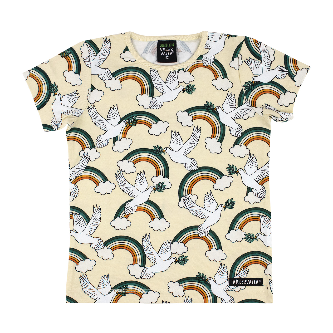 t-shirt PEACE LGT BEIGE