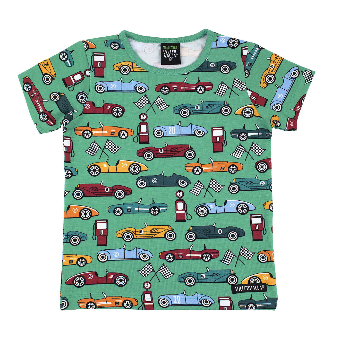 t-shirt RACE CAR VERDANT