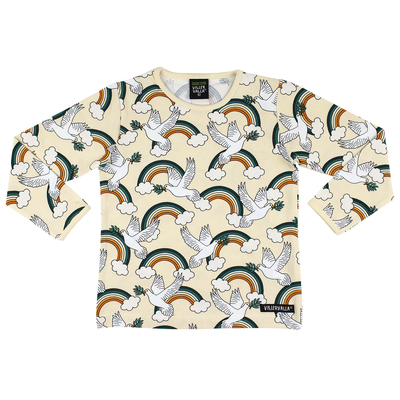 t-shirt PEACE LGT BEIGE
