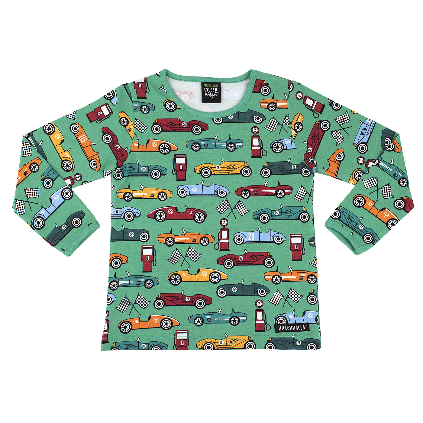 t-shirt RACE CAR VERDANT