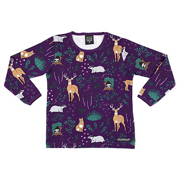 t-shirt WINTER FOREST GRAPE