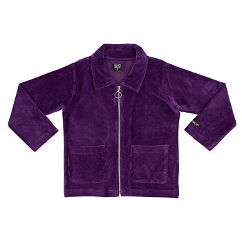 jacket RIB VELOUR GRAPE