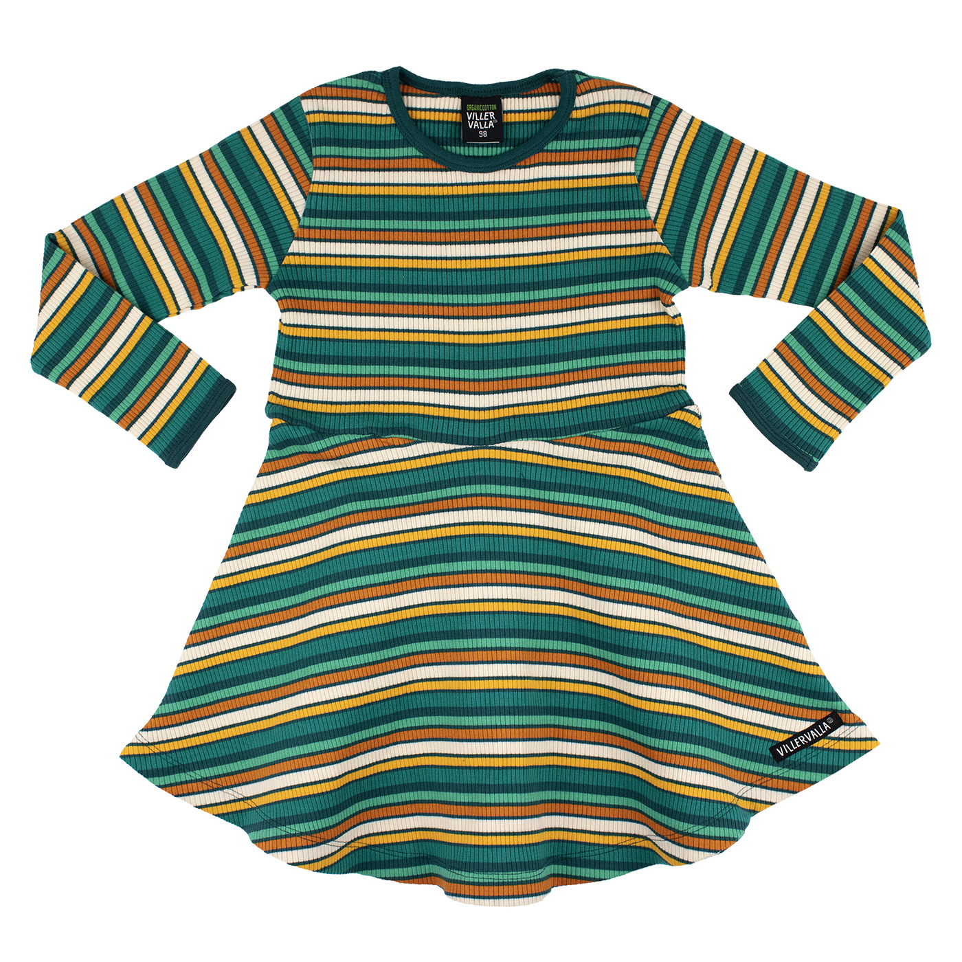 klänning RIB STRIPES CYPRESS