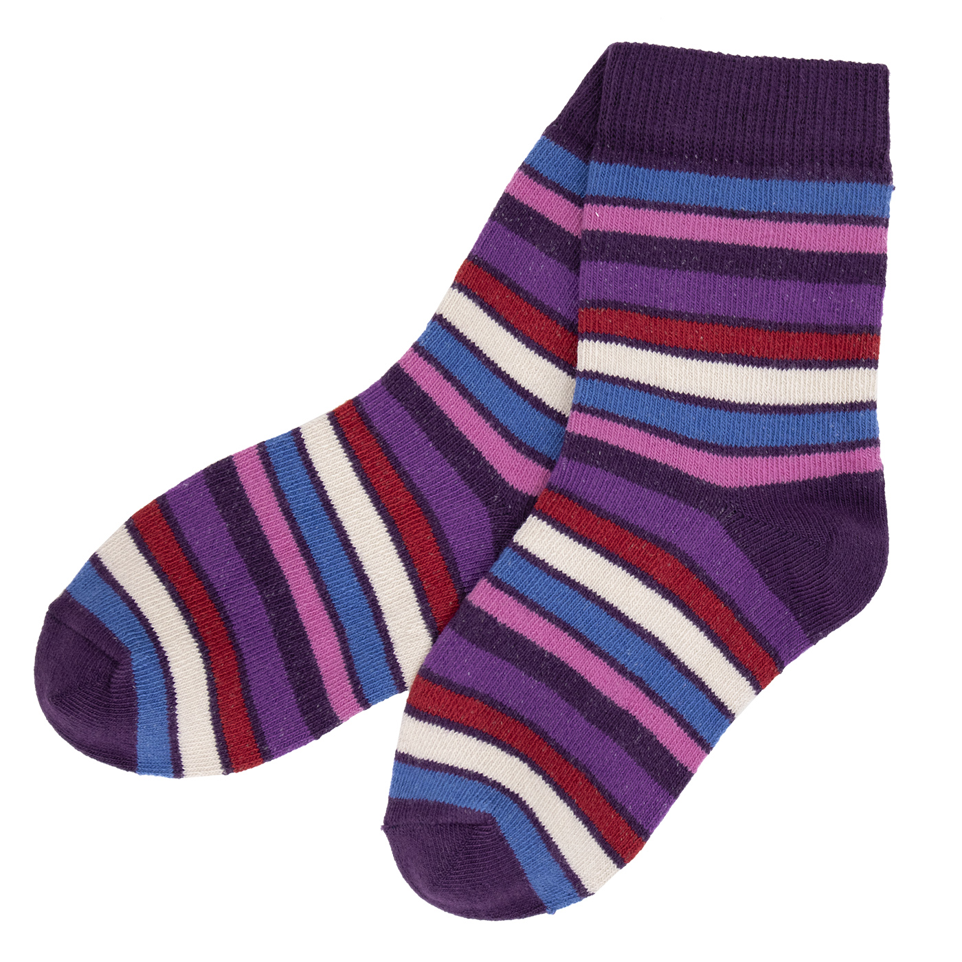 socks RETRO STRIPES GRAPE