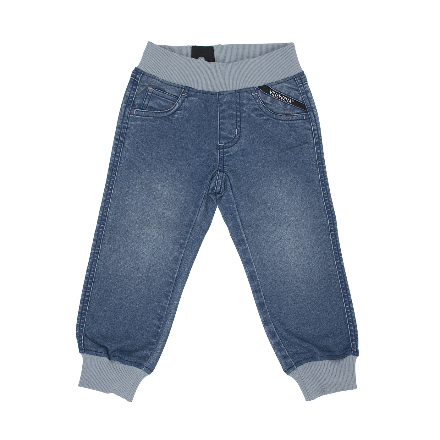 jeans with cuff STRETCH DENIM INDIGO WASH/FOSSIL