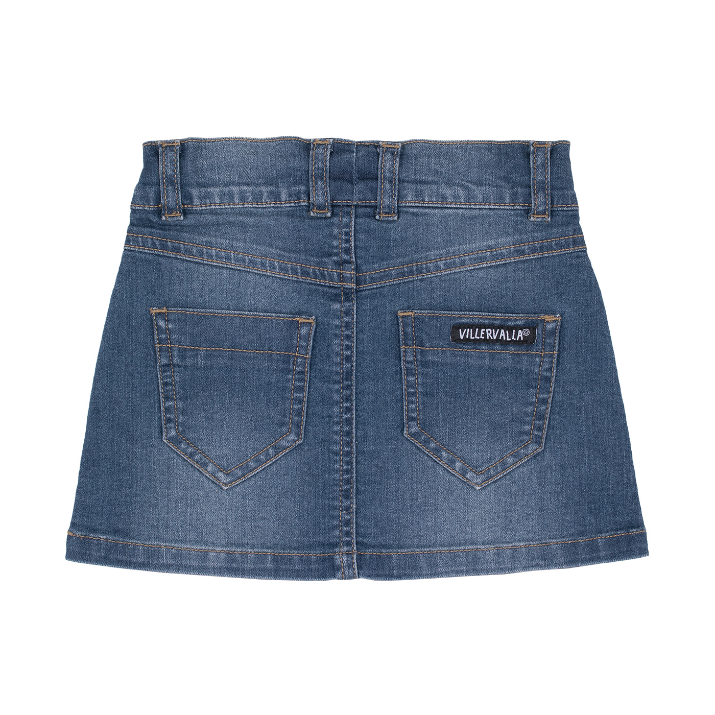 skirt STRETCH DENIM INDIGO WASH - 2